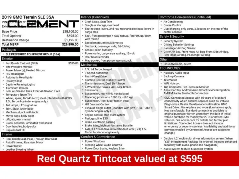 More photos of 2019 GMC Terrain SLE at Clement Honda of Mansfield, OH