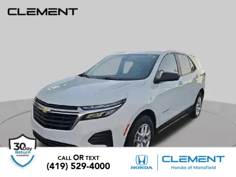 White 2022 Chevrolet Equinox LS for sale in Mansfield, OH