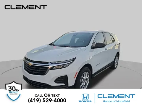 White 2022 Chevrolet Equinox LS for sale in Mansfield, OH