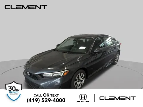 Gray 2026 Honda Civic LX for sale in Mansfield, OH