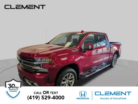 Red 2019 Chevrolet Silverado 1500 High Country for sale in Mansfield, OH