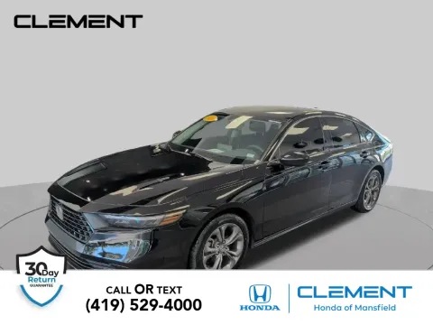 Black 2024 Honda Accord EX for sale in Mansfield, OH