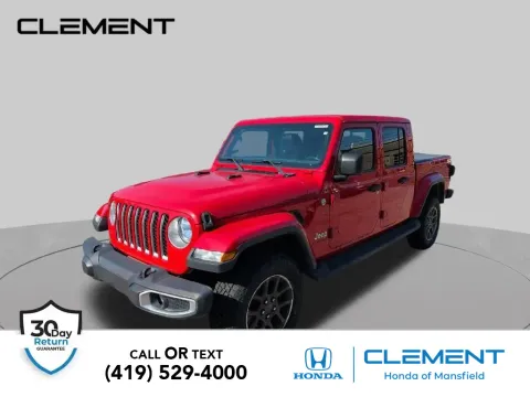 Red 2020 Jeep Gladiator Overland for sale in Mansfield, OH