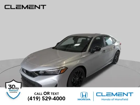 Silver 2026 Honda Civic Sport for sale in Mansfield, OH