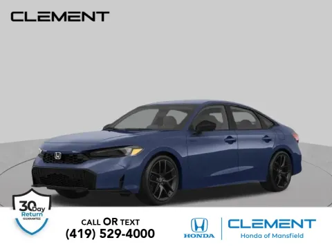 Blue 2026 Honda Civic Sport for sale in Mansfield, OH
