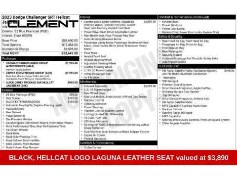 More photos of 2023 Dodge Challenger SRT Hellcat Jailbreak at Clement Honda of Mansfield, OH