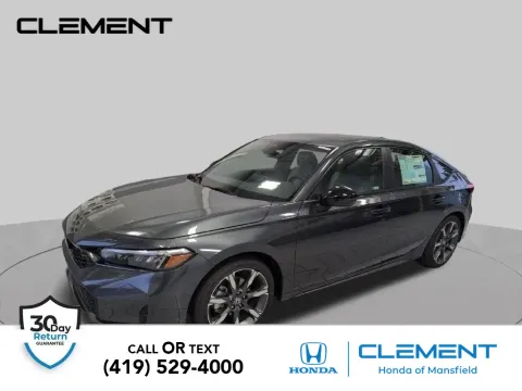 Gray 2026 Honda Civic Hybrid Sport Touring for sale in Mansfield, OH
