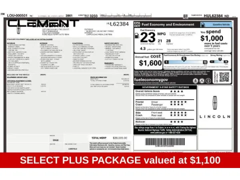 More photos of 2017 Lincoln MKC Select at Clement Honda of Mansfield, OH
