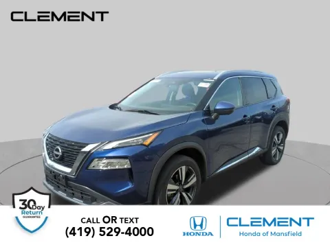 Blue 2023 Nissan Rogue SL for sale in Mansfield, OH