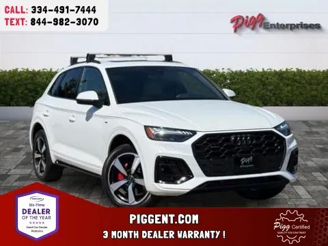 White 2024 AUDI Q5 S-LINE PRESTIGE 45 AWD for sale in Prattville, AL