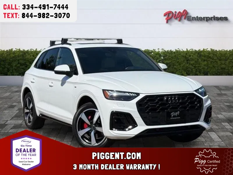 White 2024 AUDI Q5 S-LINE PRESTIGE 45 AWD for sale in Prattville, AL