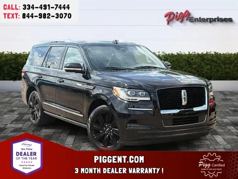 Black 2022 LINCOLN NAVIGATOR RESERVE 4WD for sale in Prattville, AL
