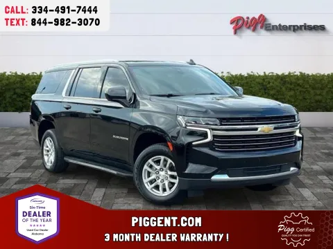 Black 2022 CHEVROLET SUBURBAN LT 2WD for sale in Prattville, AL