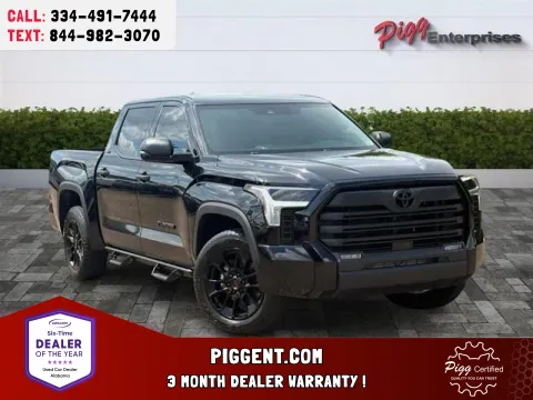 Black 2025 TOYOTA TUNDRA CREW CAB SR5 2WD for sale in Prattville, AL