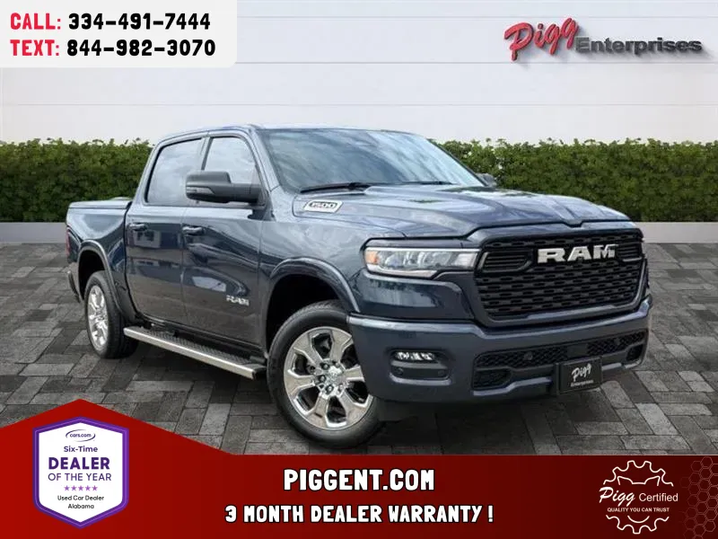 Blue 2026 RAM 1500 CREW CAB LONE STAR 4WD for sale in Prattville, AL