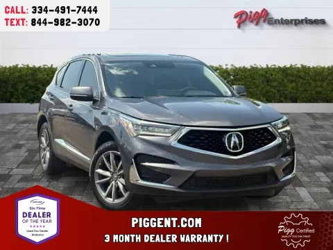 Gray 2019 ACURA RDX TECHNOLOGY 2WD for sale in Prattville, AL