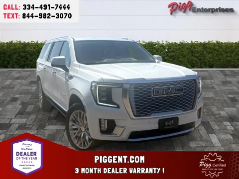 White 2021 GMC YUKON XL DENALI 4WD for sale in Prattville, AL