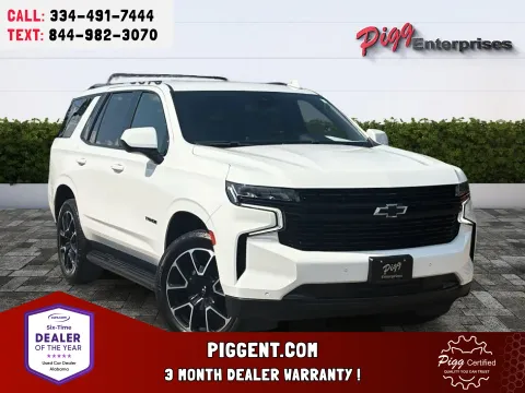 White 2023 CHEVROLET TAHOE RST 4WD for sale in Prattville, AL