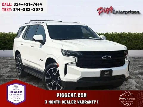 White 2023 CHEVROLET TAHOE RST 4WD for sale in Prattville, AL