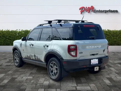 Photos of 2021 FORD BRONCO SPORT BADLANDS 4WD for sale in Prattville, AL at Pigg Enterprises