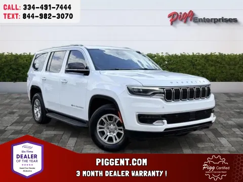 White 2024 JEEP WAGONEER 4WD for sale in Prattville, AL