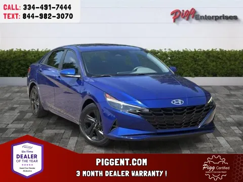 Blue 2023 HYUNDAI ELANTRA SEL for sale in Prattville, AL