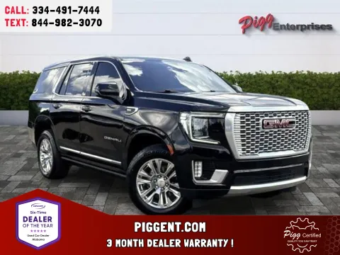 Black 2021 GMC YUKON DENALI 2WD for sale in Prattville, AL