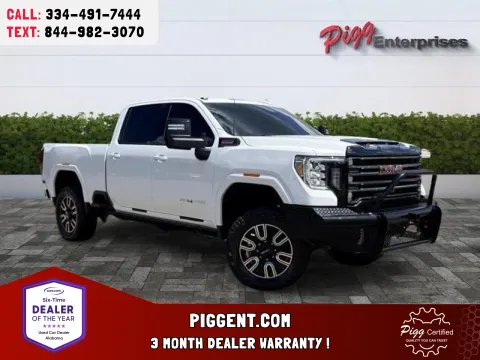 White 2023 GMC SIERRA 2500 CREW CAB AT4 4WD for sale in Prattville, AL