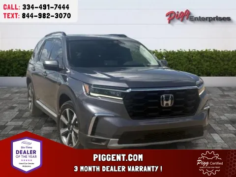 Gray 2025 HONDA PILOT ELITE AWD for sale in Prattville, AL