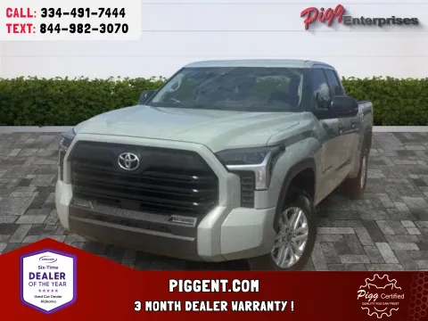 Gray 2024 TOYOTA TUNDRA CREW CAB SR5 4WD for sale in Prattville, AL