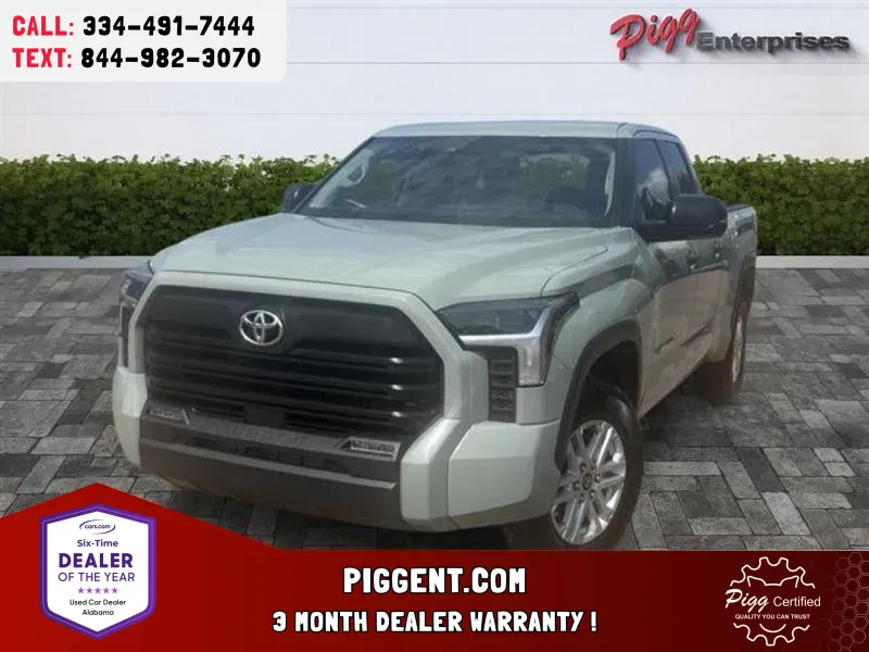 Gray 2024 TOYOTA TUNDRA CREW CAB SR5 4WD for sale in Prattville, AL