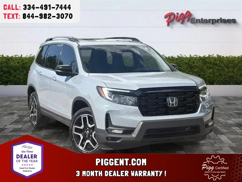 Gray 2023 HONDA PASSPORT ELITE AWD for sale in Prattville, AL