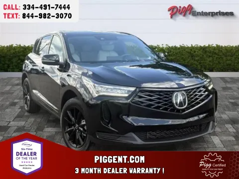 Black 2025 ACURA RDX AWD for sale in Prattville, AL