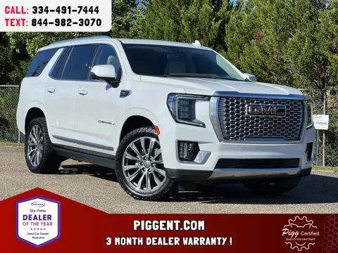 White 2022 GMC YUKON DENALI 4WD for sale in Prattville, AL