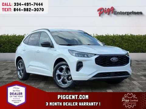 White 2023 FORD ESCAPE ST-LINE AWD for sale in Prattville, AL