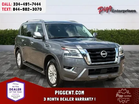 Gray 2023 NISSAN ARMADA SV 2WD for sale in Prattville, AL