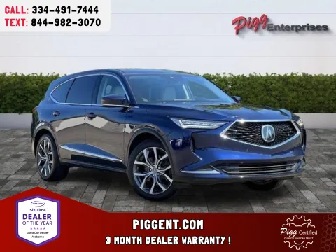 Blue 2023 ACURA MDX TECHNOLOGY AWD for sale in Prattville, AL