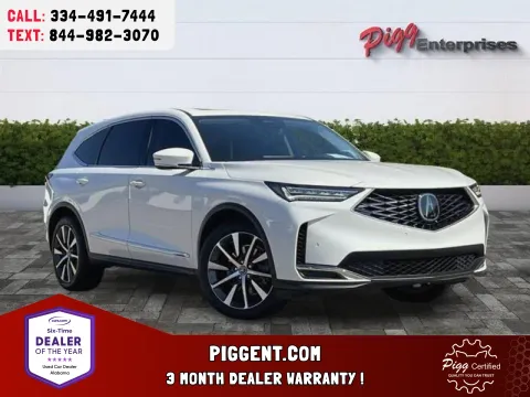 White 2025 ACURA MDX TECHNOLOGY AWD for sale in Prattville, AL