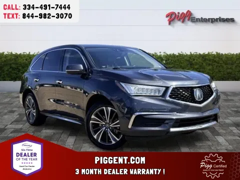 Gray 2020 ACURA MDX TECHNOLOGY 2WD for sale in Prattville, AL