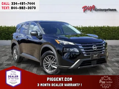 Black 2025 NISSAN ROGUE S 2WD for sale in Prattville, AL
