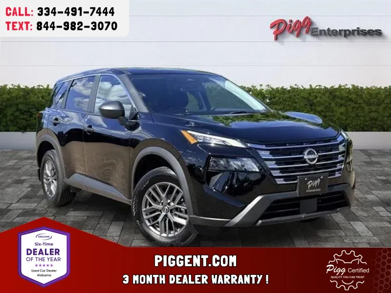 Black 2025 NISSAN ROGUE S 2WD for sale in Prattville, AL