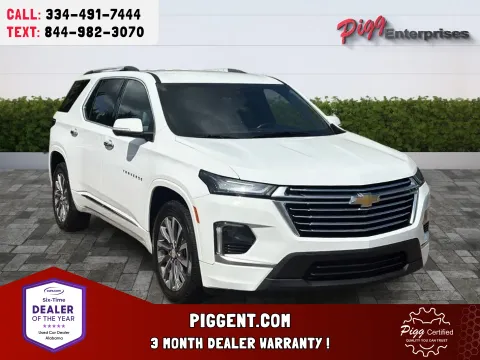 White 2023 CHEVROLET TRAVERSE PREMIER 2WD for sale in Prattville, AL