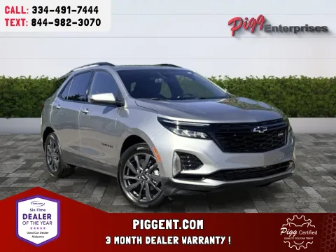 Gray 2024 CHEVROLET EQUINOX RS 2WD for sale in Prattville, AL
