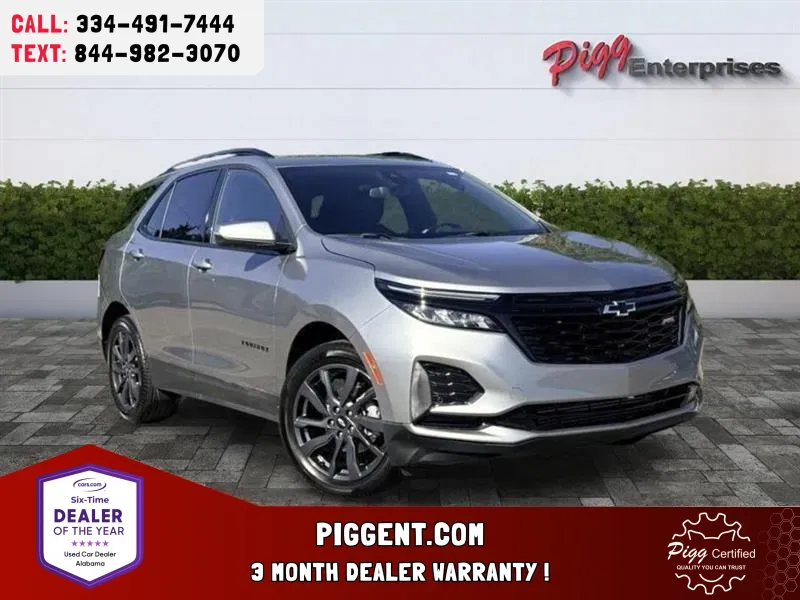 Gray 2024 CHEVROLET EQUINOX RS 2WD for sale in Prattville, AL
