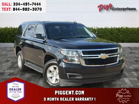 Black 2020 CHEVROLET TAHOE LT 2WD for sale in Prattville, AL