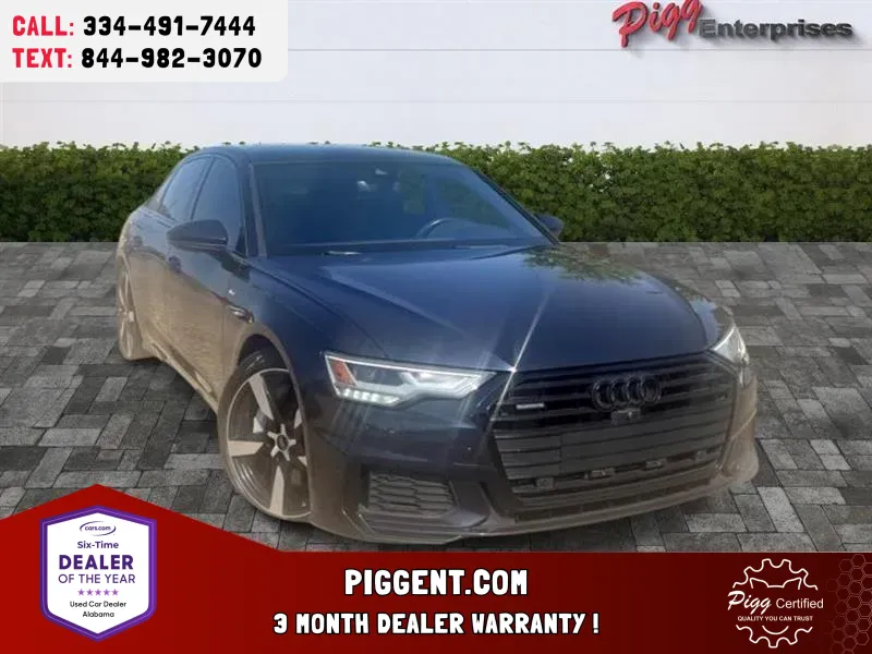 Blue 2021 AUDI A6 PREMIUM AWD for sale in Prattville, AL