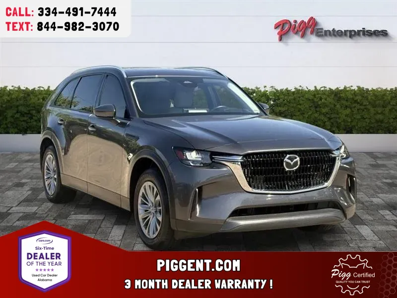 Gray 2024 MAZDA CX-90 PREFERRED PLUS AWD for sale in Prattville, AL