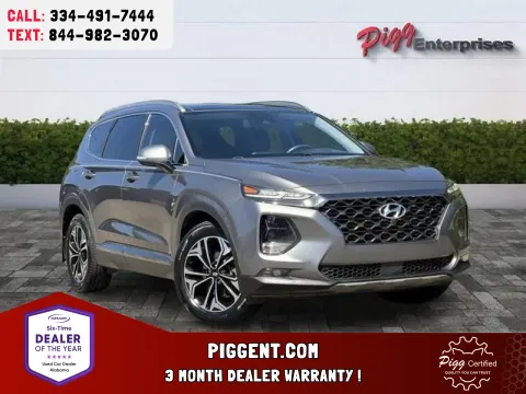 Gray 2020 HYUNDAI SANTA FE LIMITED 2WD for sale in Prattville, AL