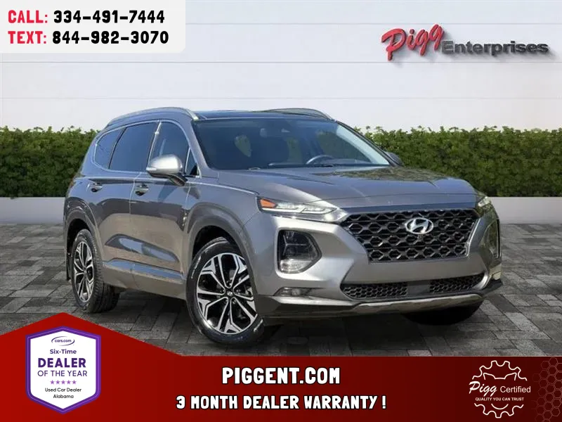 Gray 2020 HYUNDAI SANTA FE LIMITED 2WD for sale in Prattville, AL