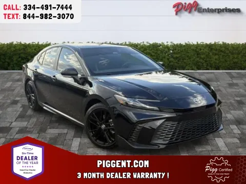 Black 2026 TOYOTA CAMRY SE for sale in Prattville, AL